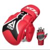 RDX Grappling Gloves Shooter AURA PLUS T-17 (RED/BLUE) Photo 2