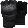 RDX F15 Noir MMA Training Gloves Photo 1